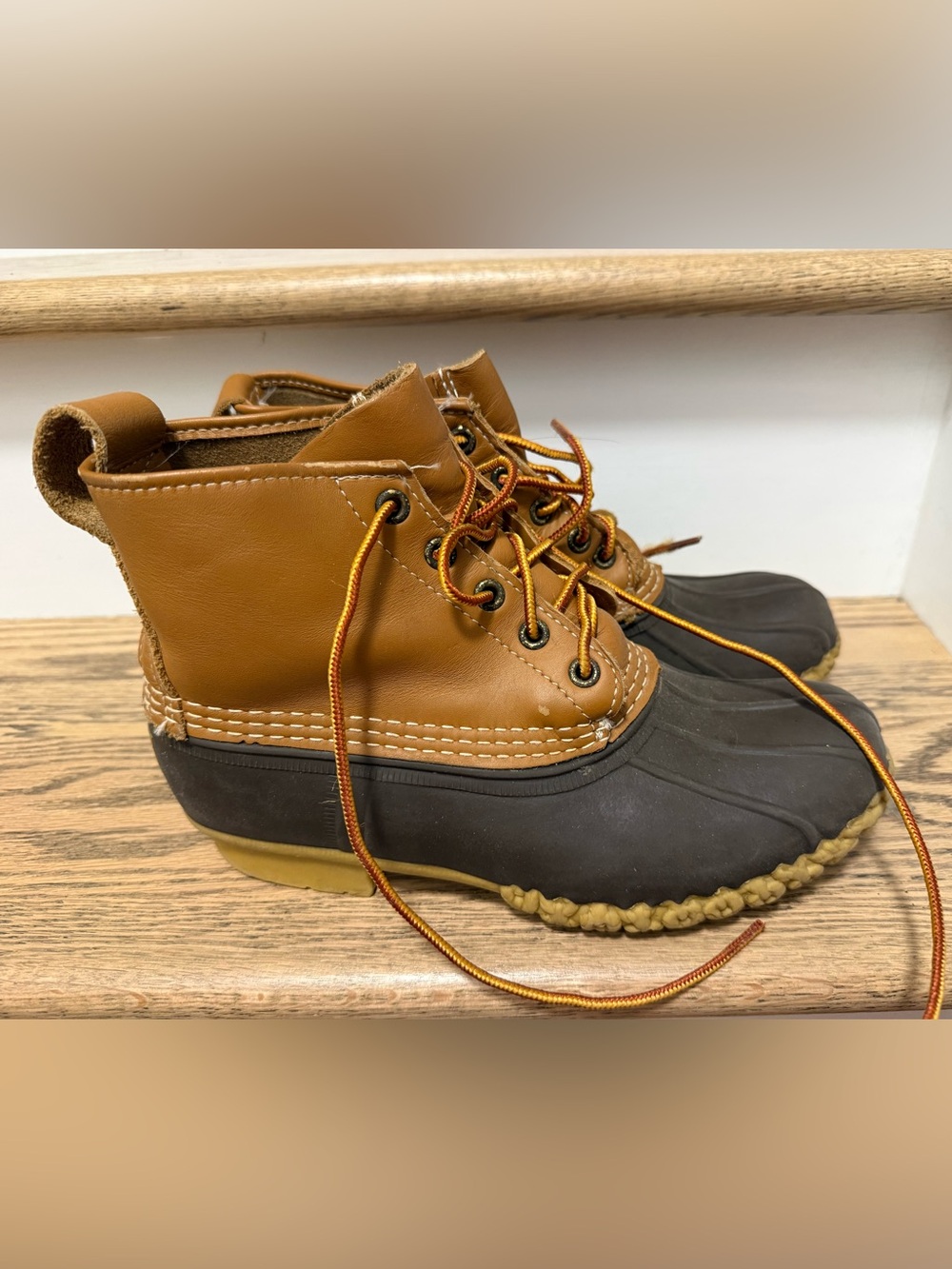 L.L.Bean Original Bean Boots Made in Maine Women’s 7